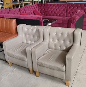 THANH LÝ GHẾ SOFA ĐƠN DA